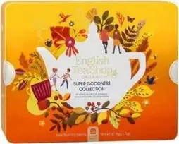English Tea Shop English Tea Sho super Goodness Kuprinės arbatos rinkinys dekoratyviame rinkinyje 36vnt. 61,5 g