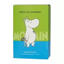 Teministeriet - Moomin Žalias Tea Raspberry - 20 arbatos pakelių