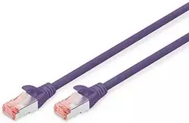 DIGITUS SFTP LAN kabelis, patch 6 cat, 2,0m, violetinė, 2xRJ45, DK-1644-020/VI