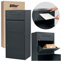 Sillar kurjerių pašto dėžutė 112x49x36 plienas namams