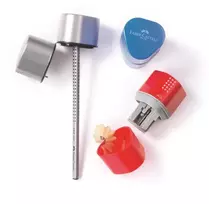 Drožtukas Faber-Castell GRIP 2001, su konteineriu,