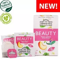 Ahmad Tea Natūrali arbata ''Beauty'', vokeliuose, 20 vnt.