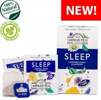 Ahmad Tea Natūrali arbata ''Sleep'', vokeliuose su siūlu, 20 vnt.