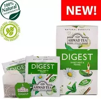 Ahmad Tea Natūrali arbata ''Digest'', vokeliuose, 20 vnt.