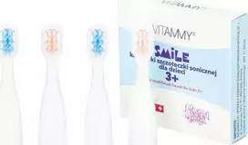 Vitammy VITAMMY SMILE Mini + 4 vnt. Sonic dantų šepetėlių galvutės vaikams 3 +