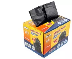 Šiukšlių maišai Plasta Mega Pack, 60 l, 80 vnt., 25MK