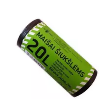 Vd_Pack Šiukšlių maišai, 20 l, 50 vnt., 7MK