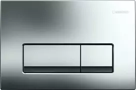 Geberit taustiņš Delta50, 246x164 mm, hroms