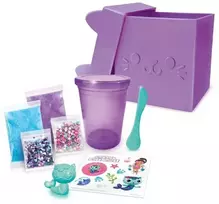 Epee Gabbys Dollhouse Slime masė - katės dėžutė su staigmena, violetė