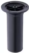 Baldų kojelė HAUSHALT FT-510, juoda, 50×150 mm