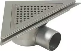 BLÜCHER reguliuojamas gyvenamųjų namų trapas „Trio“ 75 mm betonui ir plytelėms, 310 tipo, montavimui kampe