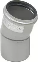 BLÜCHER nerūdijančio plieno 75 mm 15 laipsnių lenkimo vamzdis