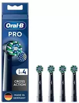 Braun „Oral-B CrossAction“, 4 vnt., Juoda, 3 mėn., „Oral-B“, Dėžutė
