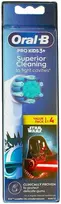 Oral-B Pro Kids 3+ Star Wars keičiamos šepetėlių galvutės K 4 vnt