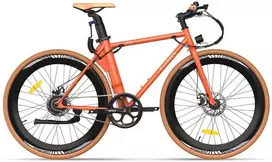 Elektrinis dviratis FAFREES F1-38C, 28", oranžinis