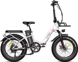 Elektrinis dviratis FAFREES F20 Max, 20", baltas, 500W, 22,5Ah