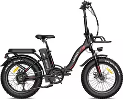 Elektrinis dviratis FAFREES F20 Max, 20", juodas, 500W, 22,5Ah