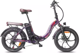 Elektrinis dviratis FAFREES F20 Pro, 20", violetinis, 250W, 18Ah