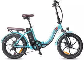 Elektrinis dviratis FAFREES F20 Pro, 20", šviesiai mėlynas, , 250W, 18Ah
