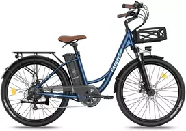 Elektrinis dviratis Fafrees F26 Lasting, 26", mėlynas, 250W, 20,3Ah