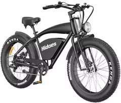 Elektrinis dviratis Hidoes B3, 26", juodas, 1200W, 17,5Ah