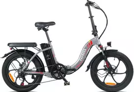 Elektrinis dviratis Fafrees F20 20", pilkas, 250W, 16Ah