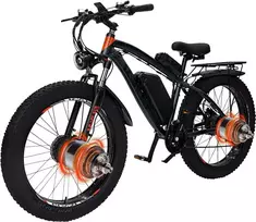 Elektrinis dviratis Gunai GN88, 26", 2000W, 22Ah, juodas