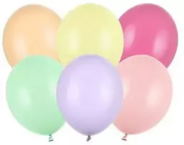 Party Deco Balionai Party deko 30cm/10vnt. pastelinių spalvų