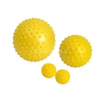Gymnic Sensorinis masažinis kamuolys Sensyball 28, geltonas