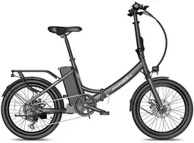 Elektrinis dviratis FAFREES F20 Light, 20", juodas, 250W, 16,75Ah