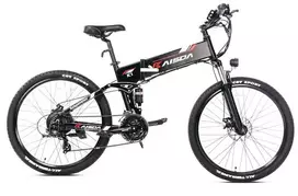 Elektrinis dviratis Kaisda K1, 26", 500W, 10,4Ah, juodas