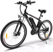 Elektrinis dviratis Kaisda K26M 26", 250W, 12,5Ah, juodas