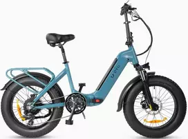Elektrinis dviratis DYU FF500, 20", 500W, 15Ah, mėlynas
