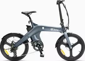 Elektrinis dviratis DYU T1, 20", 250W, 10Ah, pilkas