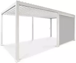 Roletas pavėsinei Pergola Premium Baltas, 3m