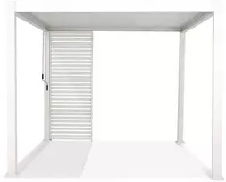 Žaliuzės pavėsinei Pergola Premium Baltas, 93 cm