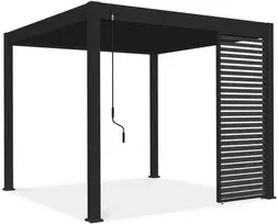 Horizontalios žaliuzės pavėsinėms Pergola ELEGANCE/DELUXE/FUSION 1 m, Anthracite (93 cm)
