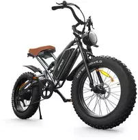 Elektrinis dviratis Jansno X50, 20", 750W, 14Ah, juodas