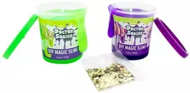 Boti Global Doctor Squish - „Pasidaryk pats“ stebuklingų gleivių dvigubas rinkinys žalias ir violetinis (38496)