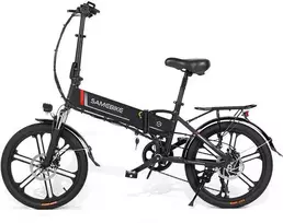 Elektrinis dviratis Samebike 20LVXD30-II, 20", 350W, 10Ah, juodas