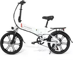 Elektrinis dviratis Samebike 20LVXD30-II, 20", 350W, 10Ah, baltas