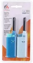 Other Brand BBQ - Dujinis žiebtuvėlis šašlykui / virtuvei 14 cm 2 vnt. (mėlyna / mėlyna)