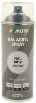 Motip RAL 6012 spray paint 400 ml, high gloss juodas žalias