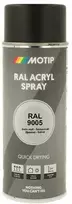 Motip Ral 9005 satininė matinė tamsiai juoda
