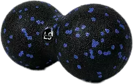 Dvigubas masažinis kamuoliukas, 8 cm