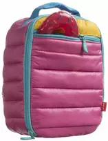 Pietų dėžutė + pakelis ledo, ZIPIT, Puffer Lunch Bag, LB-P1, Rožinės spalvos