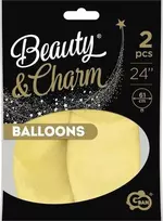 GoDan Beauty&Charm vaniliniai makaronų balionai 61cm 2 vnt