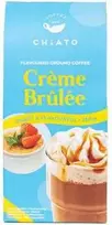Crème brûlée-flavoured ground coffee CHiATO