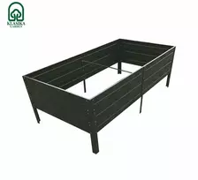 Pakelta lysvė KLASIKA GARDEN, chaki spalvos 20 cm aukščio