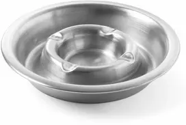 Peleninė su pelenų lataku, nerūdijančio plieno, sk. 140 mm – Hendi 440001